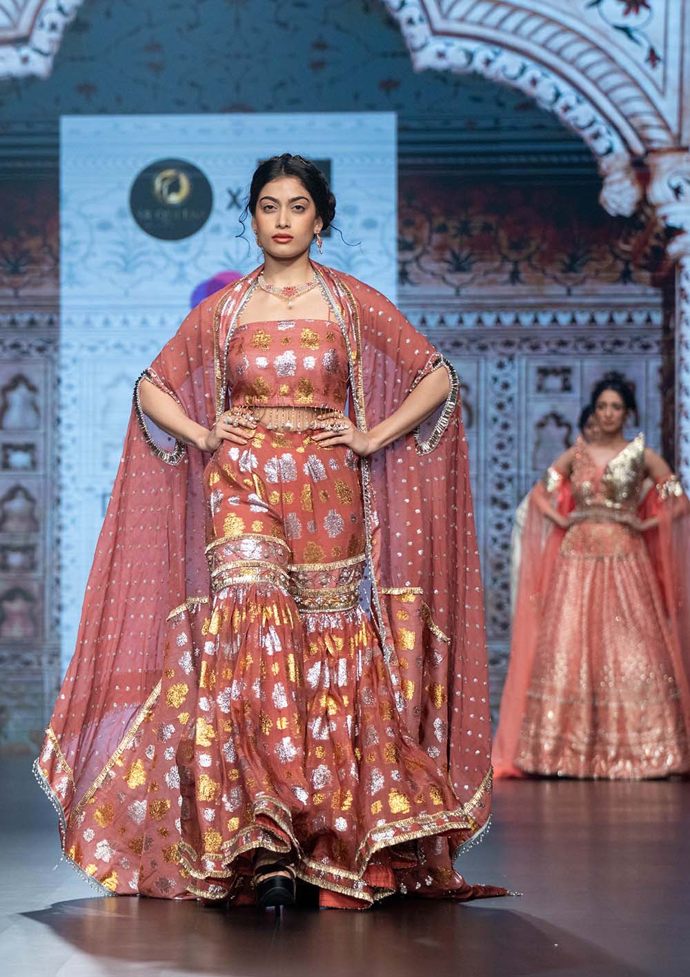 Best Quality & Designer Garara Set in Banarasi Brocket with Hand Embroidery