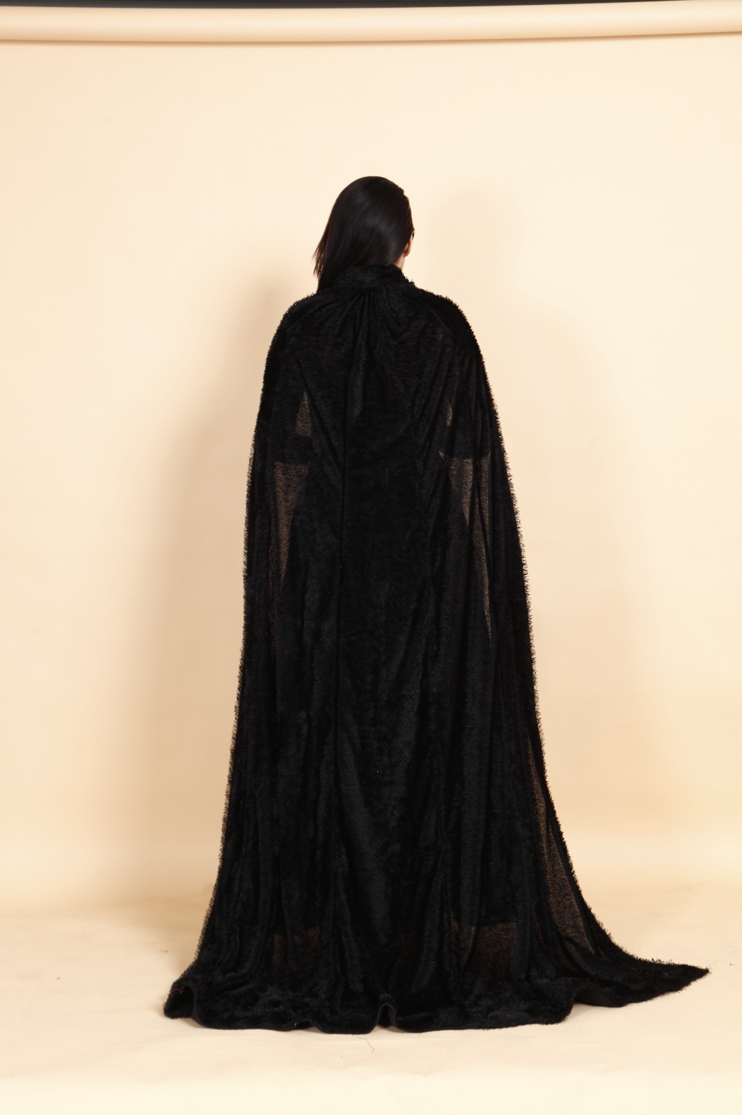 Elegant Black Strapless Evening Gown