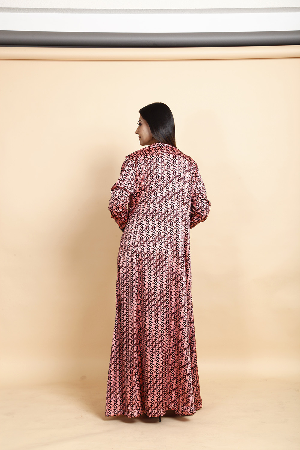 Designer Black Sequin Crop Top with Printed Wrap Skirt & Dupatta