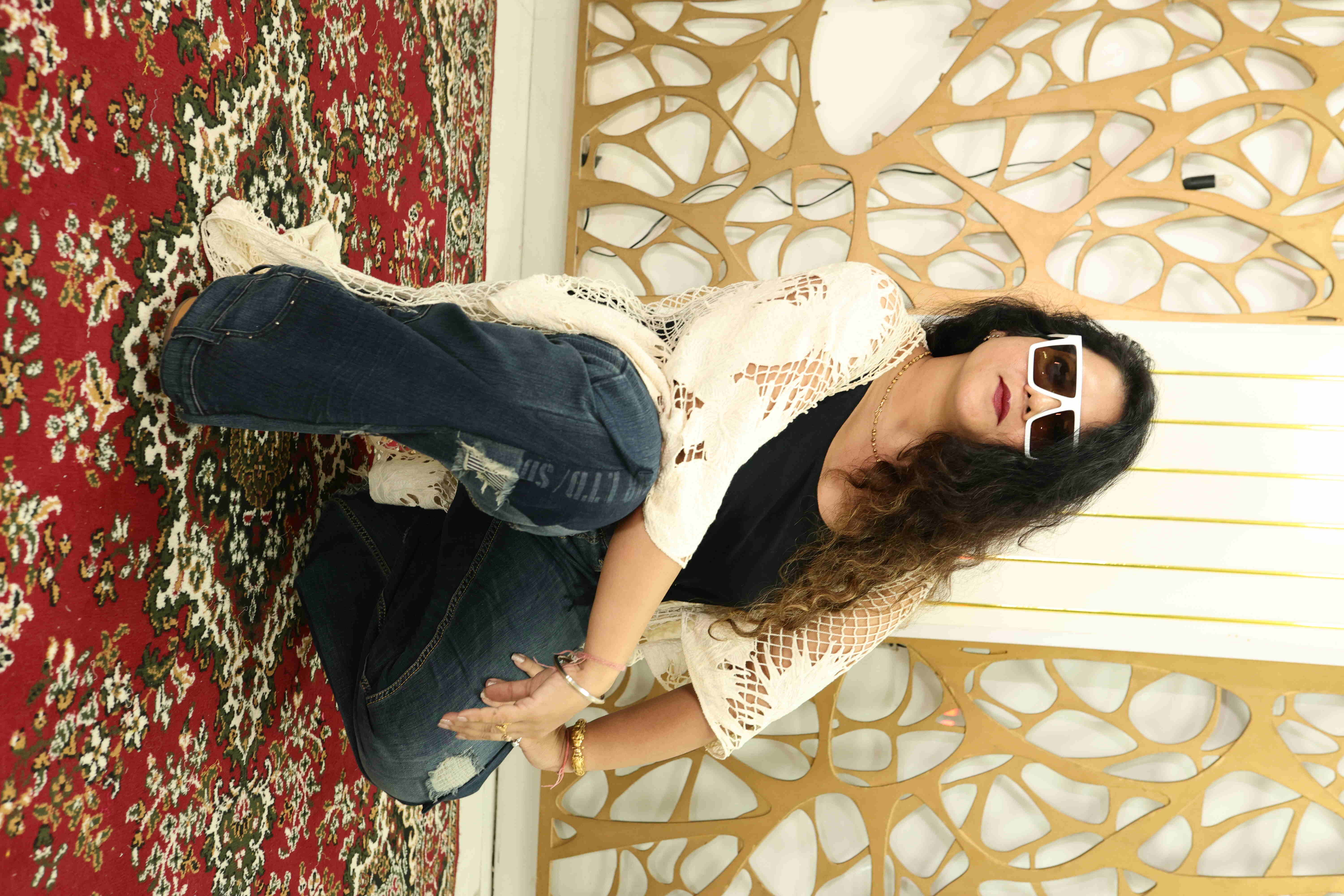 Boho Chic Crochet Kimono