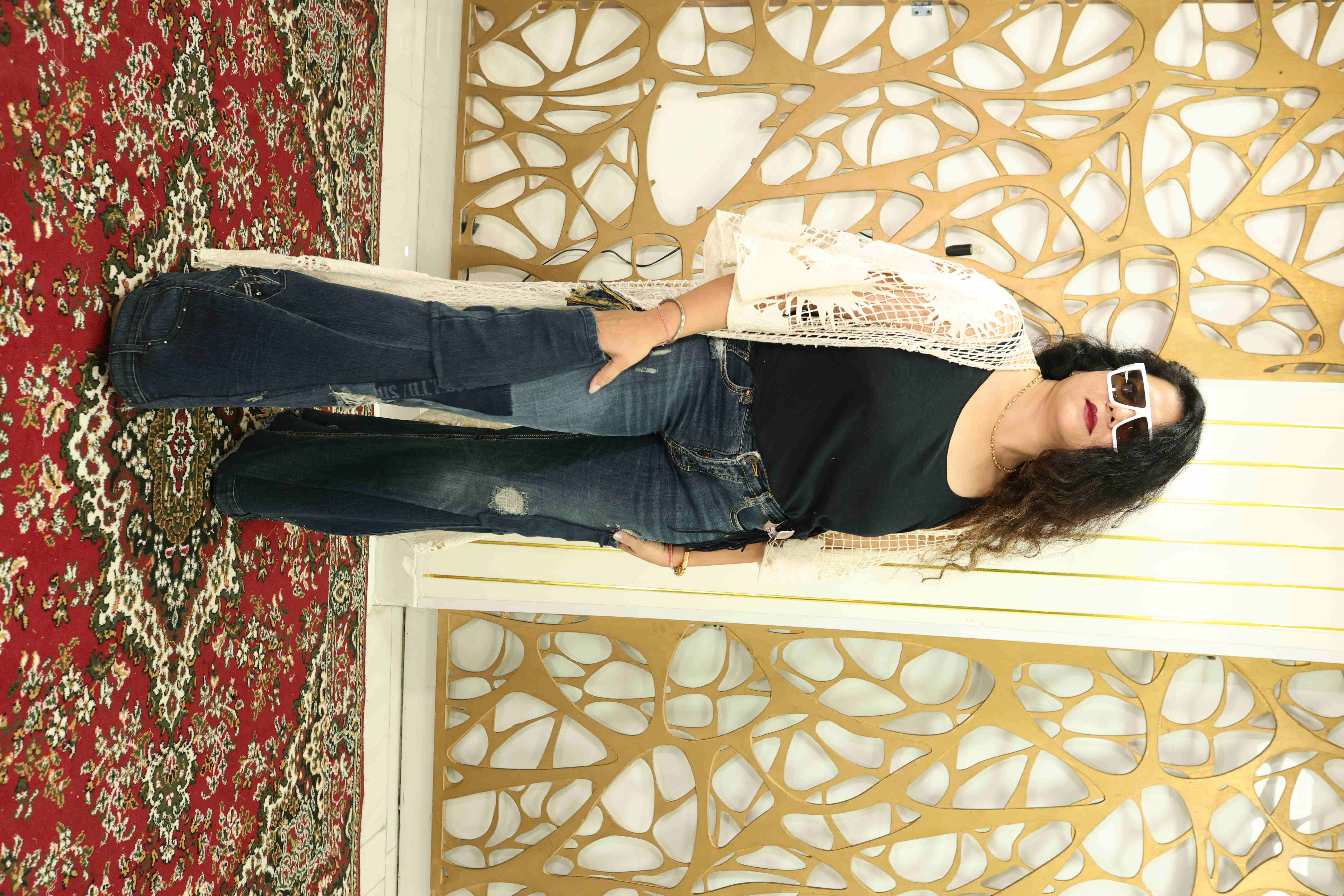 Boho Chic Crochet Kimono